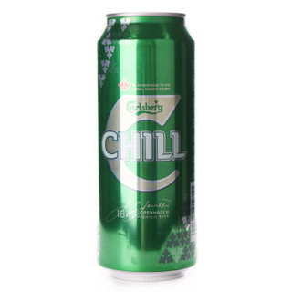 Carlsberg chil 嘉士伯 冰纯啤酒 (500ml*24听)