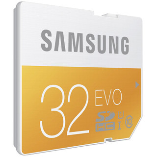 SAMSUNG 三星 EVO SDHC存储卡（32GB、UHS-I）