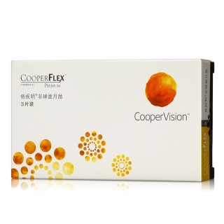 CooperVision 依视明 Flex 非球面月抛 3片
