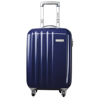 AMERICAN TOURISTER 美旅男女超轻大容量行李箱耐磨万向轮拉杆箱40T 20英寸 深蓝色 