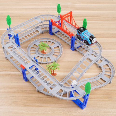 paijia 派佳 p18-a 儿童轨道车 糖果色