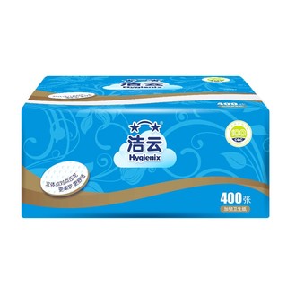 Hygienix 洁云 卫生纸 加韧400张 12包 增厚型