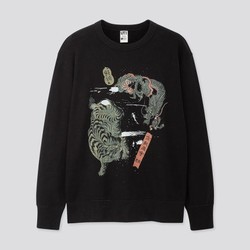 UNIQLO 优衣库 424210 EDO UKIYO-E 男士运动衫