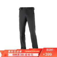 萨洛蒙（Salomon）男款运动长裤 WAYFARER STRAIGHT LT PANT 黑色402184 XL（54/R） *2件