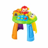 auby/澳贝 小猴学习桌 五面场景双语模式婴幼儿音乐玩具 463827DS