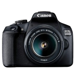 Canon 佳能 EOS 2000D 单反数码相机 18-55套机 