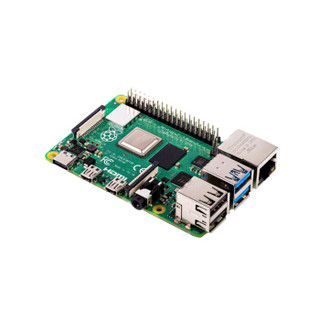 RASPBERRY PI 树莓派4代4B 开发板双频WIFI蓝牙5.0 双micro 4GB 树莓派4代 4GB 裸板