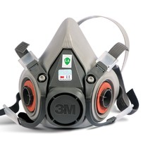 3M 6200系列 防毒面具 6200半面罩 不可单独使用