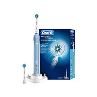 考拉海购黑卡会员：Oral-B 欧乐-B 2000 3D声波压力感应智能电动牙刷 蓝色