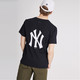 MLB POPPING 大LOGO短袖T恤 NY 男女情侣款 夏季潮流休闲时尚T恤 31TSS3931