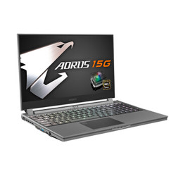 GIGABYTE 技嘉 Aorus15G-XB 15.6英寸游戏本（i7-10875H、16GB、512GB、RTX 2070 Super）