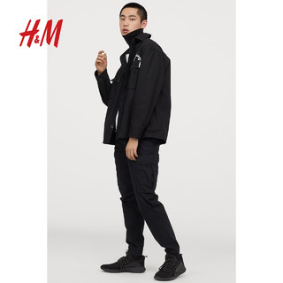 H&M 0879727 男士帆布工装衬衫外套