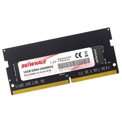 SEIWHALE 枭鲸 DDR4 2666/2400频 笔记本电脑内存条 16GB