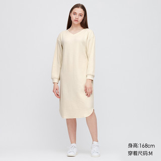 UNIQLO 优衣库 422510 华夫格V领连衣裙