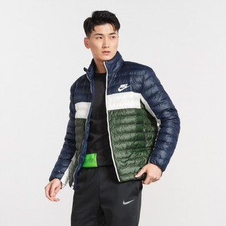 NIKE 耐克 BV4686 男款拼色立领棉服