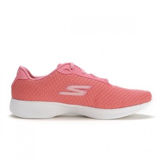 SKECHERS 斯凯奇 Go Walk 4 女子休闲运动鞋 14175/PNK 粉红色 35