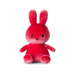 MIFFY/米菲毛绒玩具天鹅绒 橘色/粉色 23cm