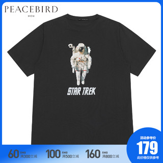 PEACEBIRD MEN 太平鸟 BWDAA1120 男装短袖T恤