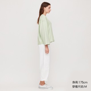 UNIQLO 优衣库 424850 花式圆领长袖T恤