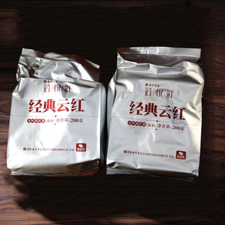 七彩云南 特级 茗悦红 经典云红 大叶滇红茶 400g