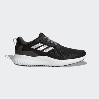 adidas 阿迪达斯 Alpha Bounce RC 中性跑鞋 B42652 黑色/银色/白色 36