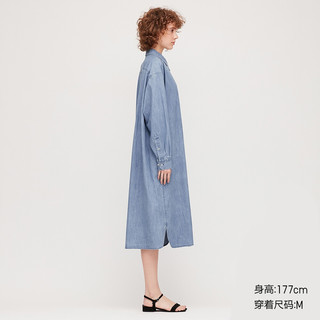 UNIQLO 优衣库 4260310 女装衬衫连衣裙