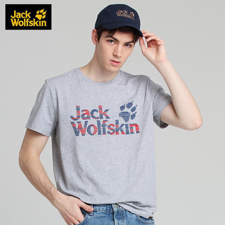 Jack wolfskin 狼爪 5820331 男士简约短袖T恤