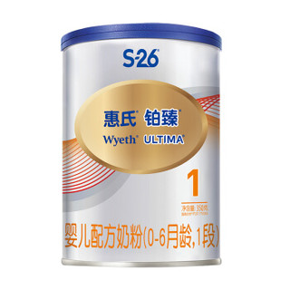 Wyeth 惠氏 铂臻系列 婴幼儿奶粉  1段 350g