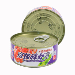 三渔圣冈 大连庄河南极磷虾罐头 135g*3罐