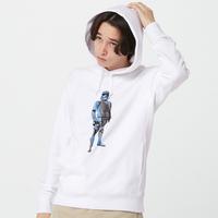 UNIQLO 优衣库  STAR WARS FOREVER 中性运动卫衣/套头衫 白色 165/84A/S