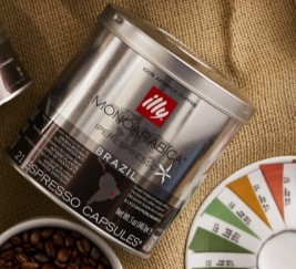 illy 意利 中度烘培 经典咖啡胶囊（巴西单品） 140.7g 21粒