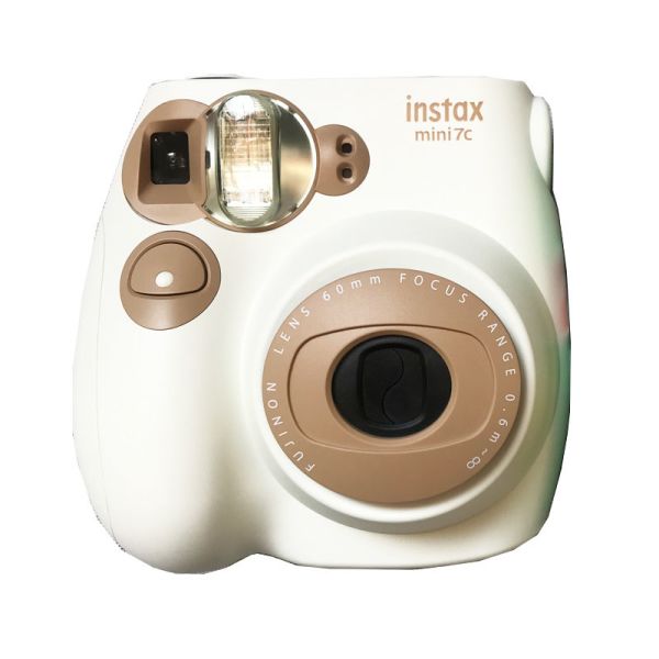 商品fujifilm 富士 instax mini7c 拍立得相机 奶咖色   配件大礼包