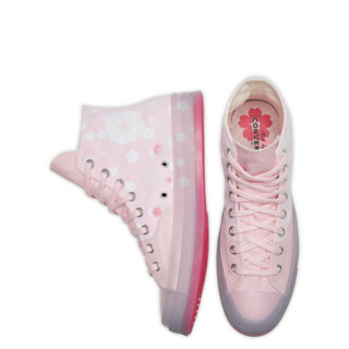 CONVERSE 匡威 CHUCK 70 SAKURA 中性帆布鞋 樱花粉 35