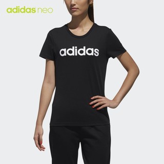 adidas NEO 阿迪达斯 DW7941 女士圆领运动T恤