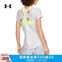 UNDER ARMOUR 安德玛 1328826 女子运动短袖T恤