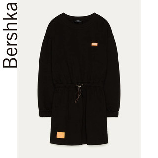 Bershka 00513315800 绒布连衣裙