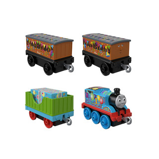 Thomas & Friends 托马斯和朋友 轨道大师系列 GCK95 合金小火车组合装 四辆装