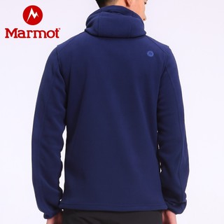 Marmot 土拨鼠 V83835 男士连帽抓绒衣