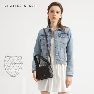 CHARLES＆KEITH CK2-80150840 女士翻盖手提单肩包