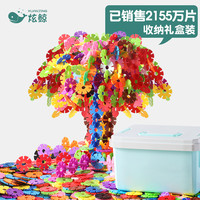 炫鲸 雪花片积木 300片 小号