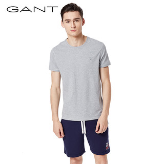 GANT 甘特 284110 男士圆领短袖T恤