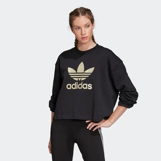 adidas Originals LG CREW 女装运动卫衣FM2623 FM2626