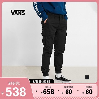 Vans 范斯 VN0A36LNBLK 工装裤