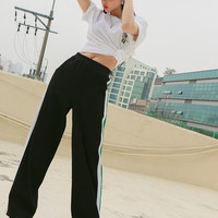 HSTYLE 韩都衣舍 HO0283 女士运动休闲裤