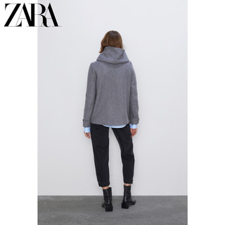 ZARA  08086666802 女士围裹领大衣外套