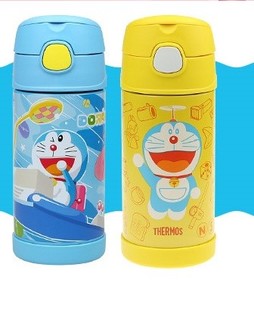 THERMOS 膳魔师 F4011 儿童吸管保温杯 小猪佩奇 粉色 350ml