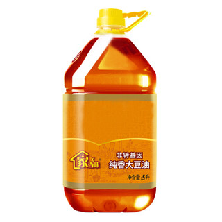 食用油 非转基因大豆油5L/瓶 qxhc