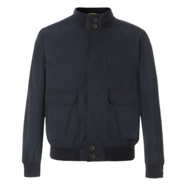 商品canali 康纳利 男士防水夹克 深蓝色 意大利尺码