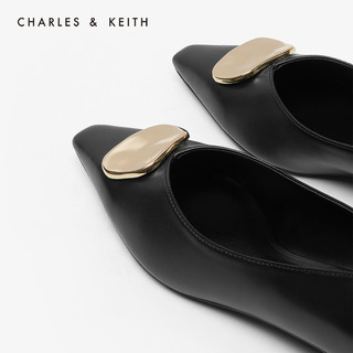 CHARLES＆KEITH CK1-70380761女士方头低跟单鞋