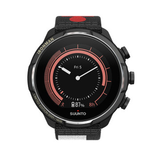 颂拓（SUUNTO）芬兰进口颂拓9钛合金 IRONMAN限量款腕表铁人三项钛合金表圈SS050437000